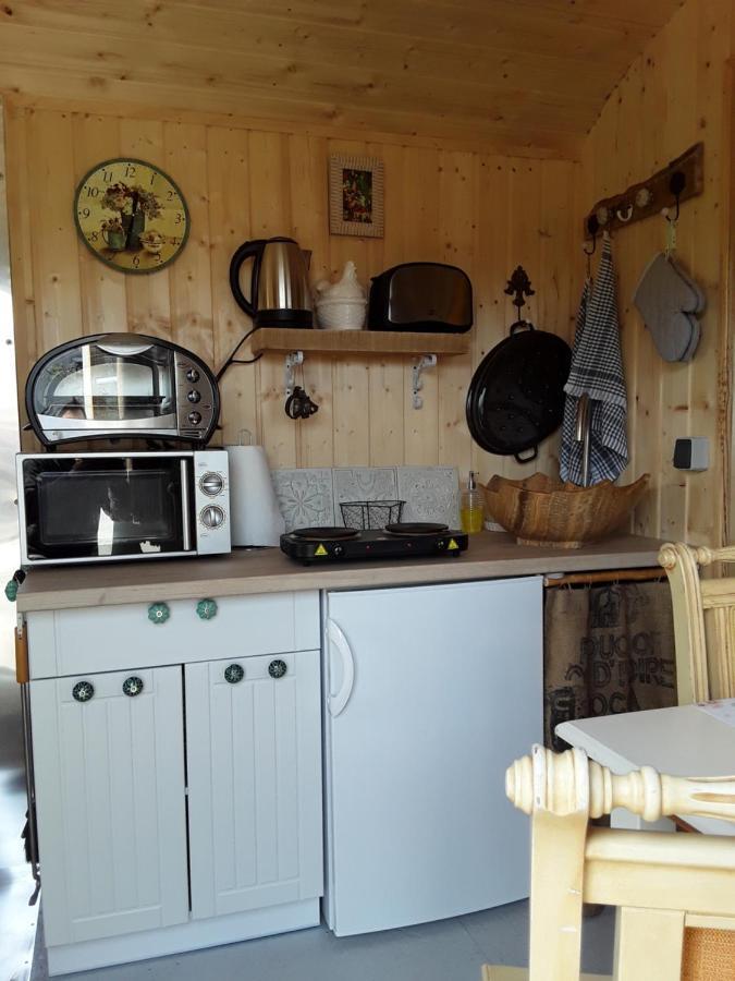 Schaeferwagen Auf'M Minibauernhof In Munster Villa Luaran gambar